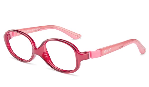 Nano Clipping 3.0 Kids Glasses Crystal Pink/Light Pink