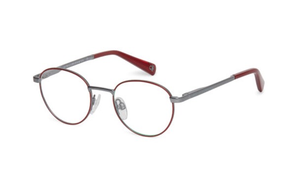 United Colors of Benetton BEKO4000-201 Kids Eyeglasses Red