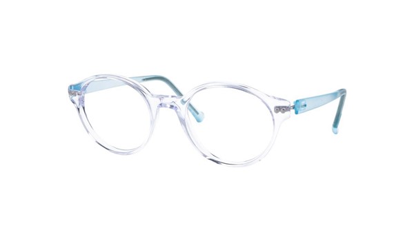 iGreen V4.88-C010 Kids Eyeglasses Crystal/Matt Aqua Marine