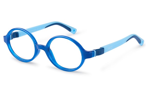 Nano Loading 3.0 Children's Glasses Crystal Navy/Satin Blue