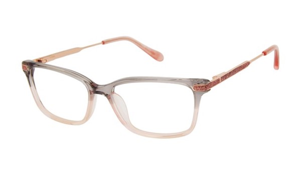 Lulu Guinness Girls Eyeglasses LK045 Pink/Grey