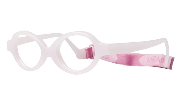 Miraflex Baby Zero Baby Eyeglasses Clear Pink Pearl-BCP         