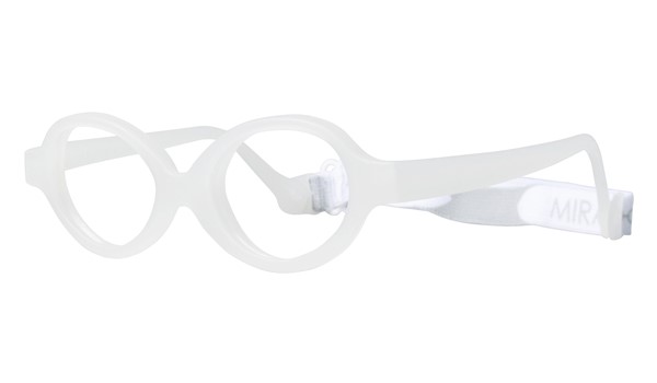 Miraflex Baby Zero Baby Eyeglasses Frost White-N         