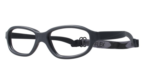 Miraflex Nicki 48 Eyeglasses Dark Gray-J