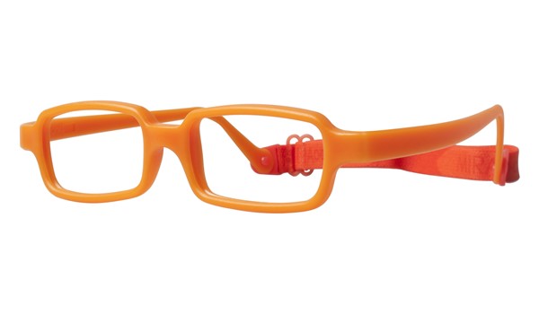 Miraflex New Baby 1 Eyeglasses Bright Orange-IN