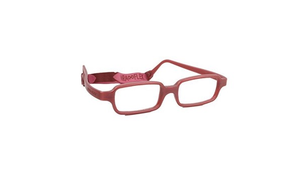 Miraflex New Baby 3 Eyeglasses Burgundy Metallic-KM