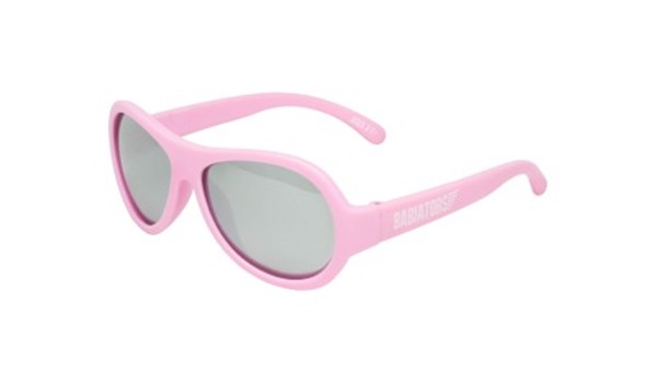 Babiators BAB-082 Sunglasses Polarized Princess Pink with Silver Lenses