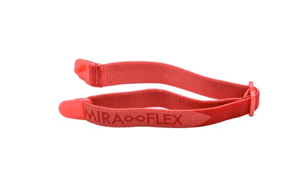 Miraflex Elastic Band  Eyeglasses EBI Red/Red Pearl