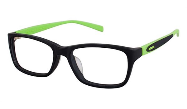 Crocs JR031 Kids Eyeglasses Black/Green 20GN
