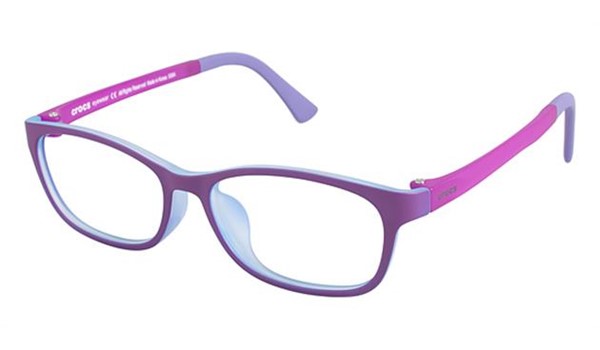 Crocs JR6005 Kids Eyeglasses Purple/Blue