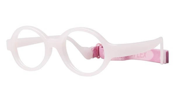 Miraflex Baby Lux Kids Eyeglasses Clear Pink-BC