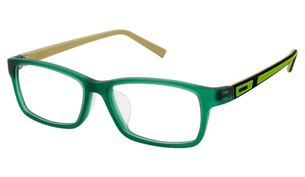 Crocs JR067 Kids Eyeglasses 30KI Green/Lime Green