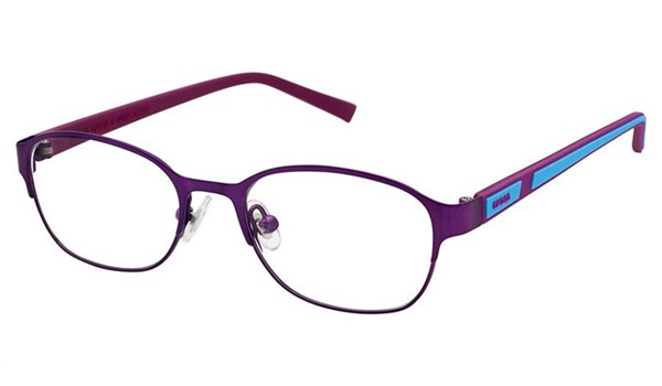 Crocs JR063 Kids Eyeglasses 35VT Purple/Baby Blue