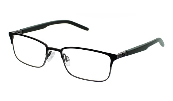 OP853 Kids Eyeglasses Black Matte