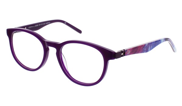 OP857 Kids Eyeglasses Purple 