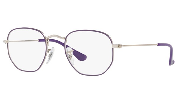 Ray-Ban Junior RY9541V-4061 Kids Glasses Violet/Silver 