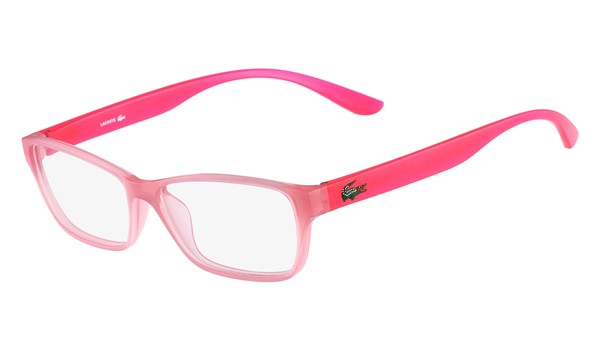 Lacoste L3803B-662 Kids Eyeglasses Rose with Starphospho Temples  