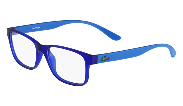 Lacoste L3804B-467 Kids Eyeglasses Mid Blue Matte