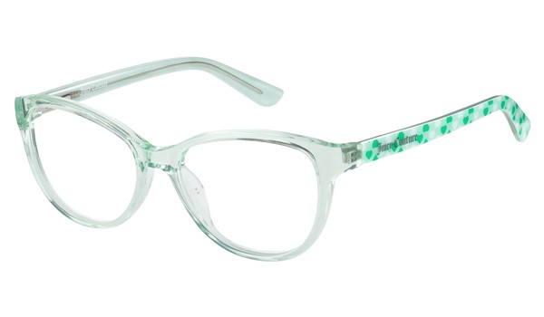 Juicy Kids Eyeglasses JU927 0E1N Aqua Crystal