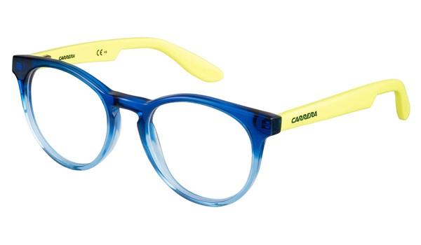 Carrera Kids Eyeglasses Carrerino 58 0W9J Blue Yellow