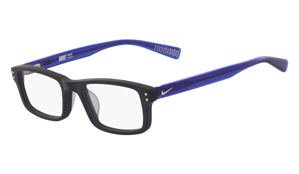Nike 5537-401 Kids Eyeglasses Midnight Navy/Racer Blue