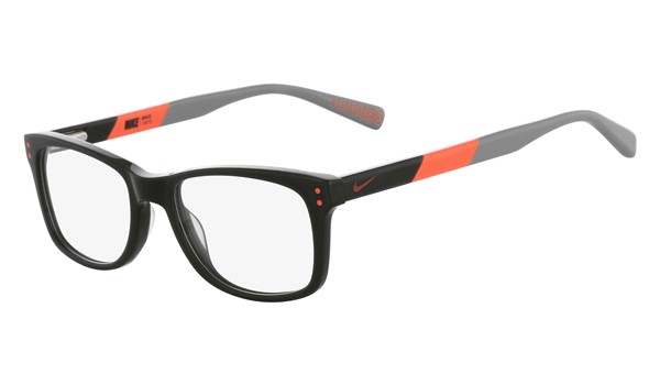 Nike 5538-312 Kids Eyeglasses Cargo Khaki/Total Orange