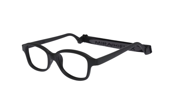 Miraflex Mike 1-JS Children's Eyeglasses Black 42/17 