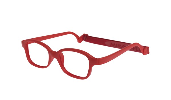 Miraflex Mike 2-I Children's Eyeglasses Red 44/18