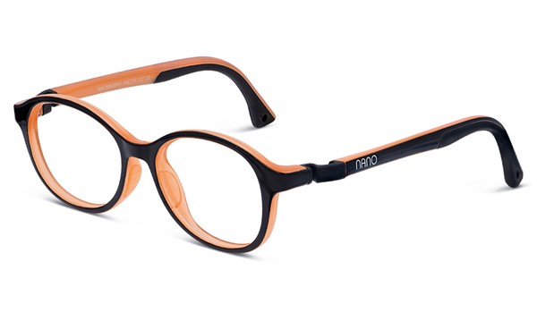 Nano Sprite Children's Glasses Black/Orange Fluor
