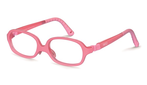 Nano NAO58544 Beat Kids Glasses Matte Pink/Crystal Pink Eye Size 44-16 (4-6 Years) 