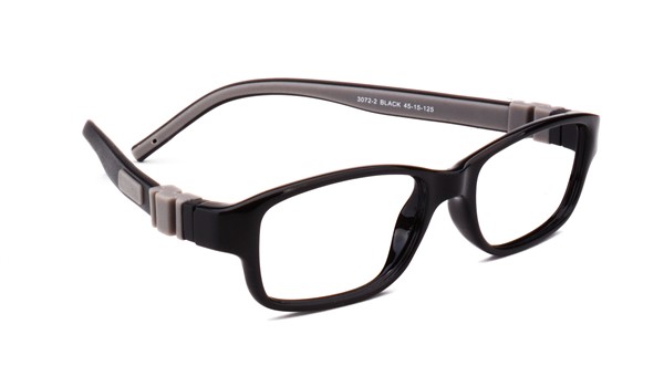 Maxima Eyewear MX3072-2 Kids Glasses Black 45-15 (4-8 years)   