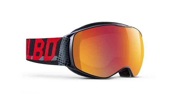 Julbo J75312217 Echo Kids Prescription Ski Maaks Black/Grey/Red/Multilayer Fire 8-12 Years