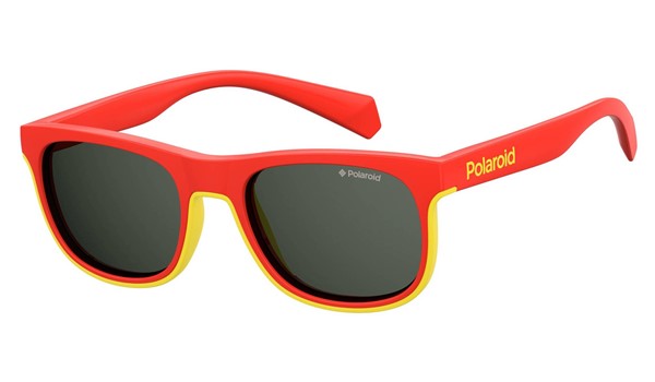 Polaroid Childrens Sunglasses PLD 8035/S Polarized 0C9A Red