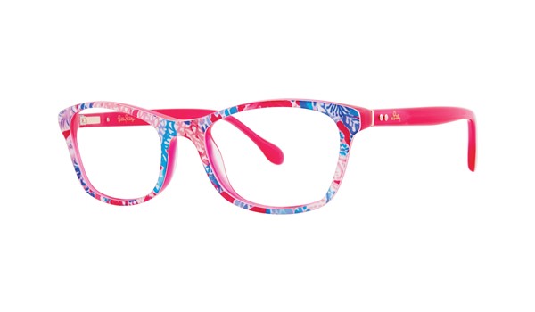 Lilly Pulitzer Tobyn Girls Eyeglasses  Pink