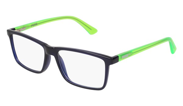 Puma Junior Kids Eyeglasses PJ0016O-002 Blue/Green