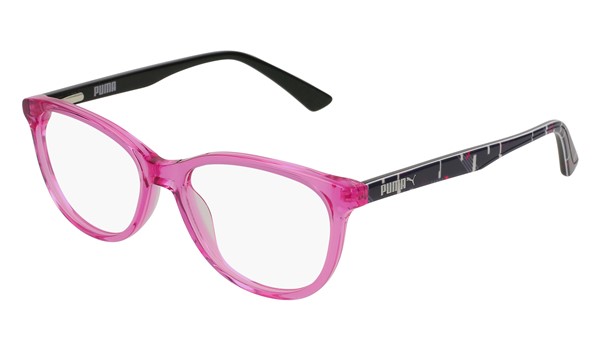 Puma Junior Kids Eyeglasses PJ0021O-001 Pink
