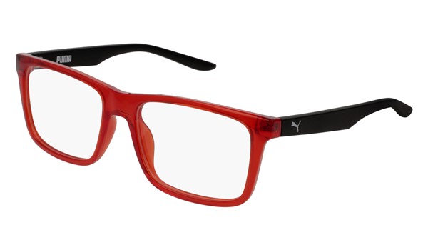 Puma Junior Kids Eyeglasses PJ0029O-002 Red/Black