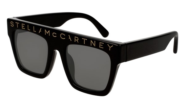 Stella McCartney Kids Sunglasses SK0048S-001 Black/Grey Lenses