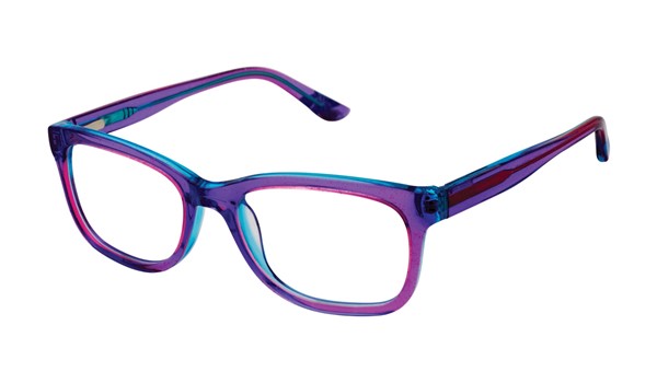 gx by Gwen Stefani Juniors GX807 Kids Glasses Purple Glitter PUR