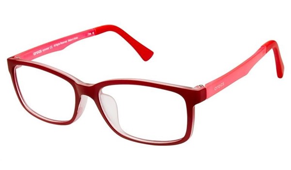 Crocs JR6028 Kids Eyeglasses 15RD Red/Red