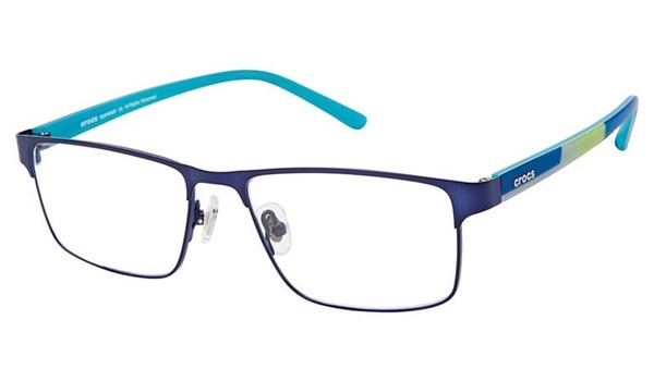 Crocs JR6039 Kids Eyeglasses 50BE Blue/Blue
