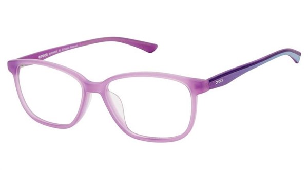 Crocs JR6048 Kids Eyeglasses 35PE Purple/Purple