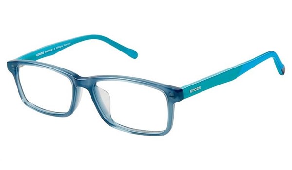 Crocs JR7013 Kids Eyeglasses 50TB Blue/Turq Blue