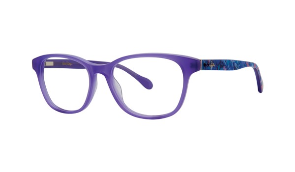 Lilly Pulitzer Stepha Girls Eyeglasses Purple