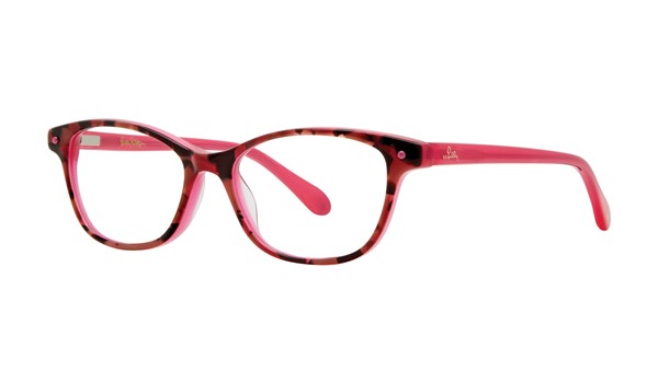 Lilly Pulitzer Brynn Mini Girls Eyeglasses Cherry Tortoise