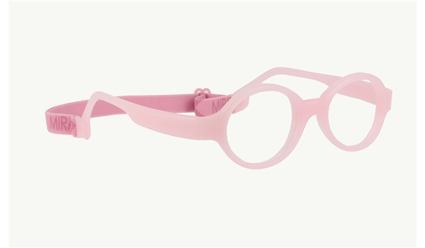 Miraflex Baby Lux Kids Eyeglasses Clear Pink Pearl-BCP