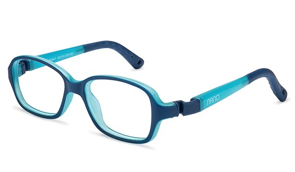 Nano Replay Glow 3.0 Kids Eyeglasses Matte Navy/Glowing Blue  