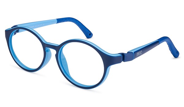 Nano Breakout Kids Eyeglasses Matte Navy/Blue 