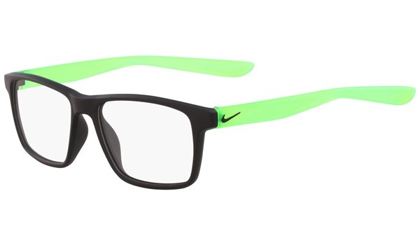 Nike 5002-003 Kids Eyeglasses Matte Black/Green