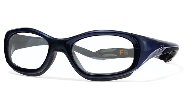 Rec Specs Liberty Sport Slam XL Kids Protective Eyeglasses Navy Blue/Dark Grey #644